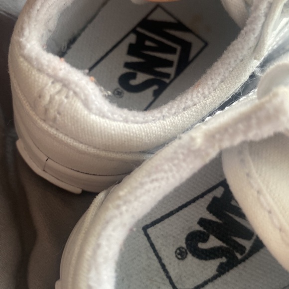 Infant White Vans - Picture 3 of 6